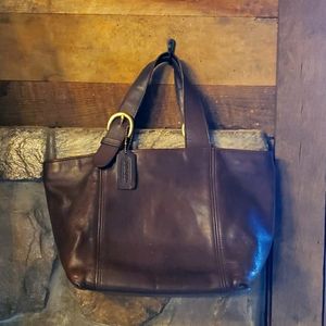 Coach Small Bucket Satchel